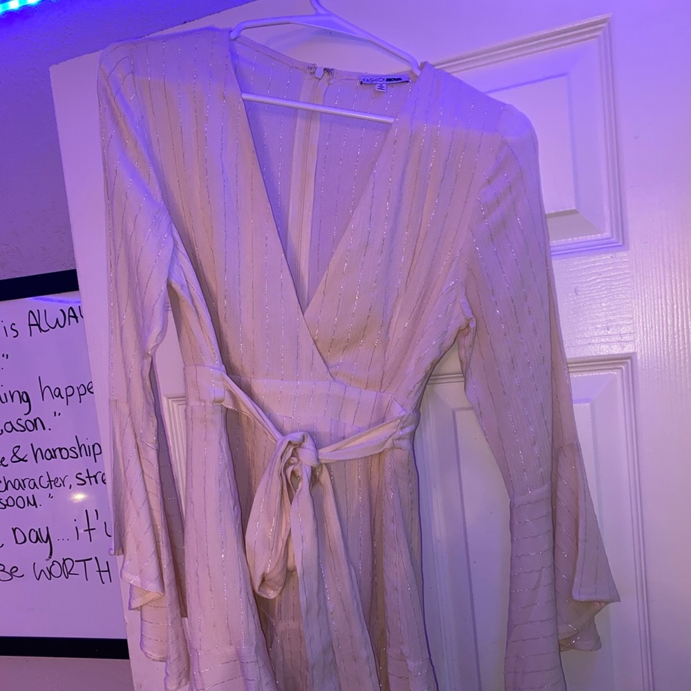 Cream Romper - Picture 1 of 1